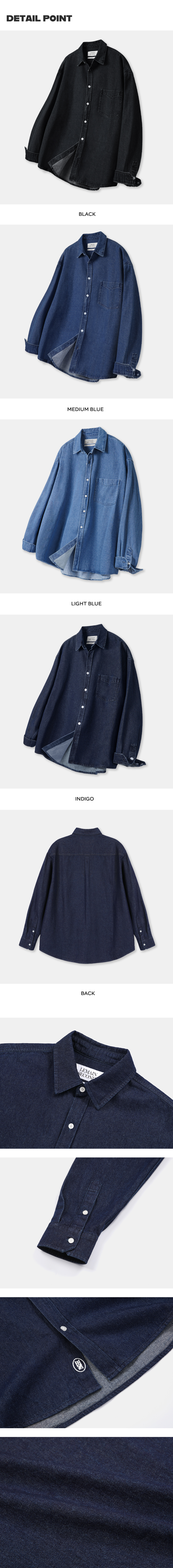 SEAN TOWN★WASHING OVERFIT DENIM SHIRT 2色 Buy Layton Washed Denim Overshirt 2.0 - Mens overshirt in