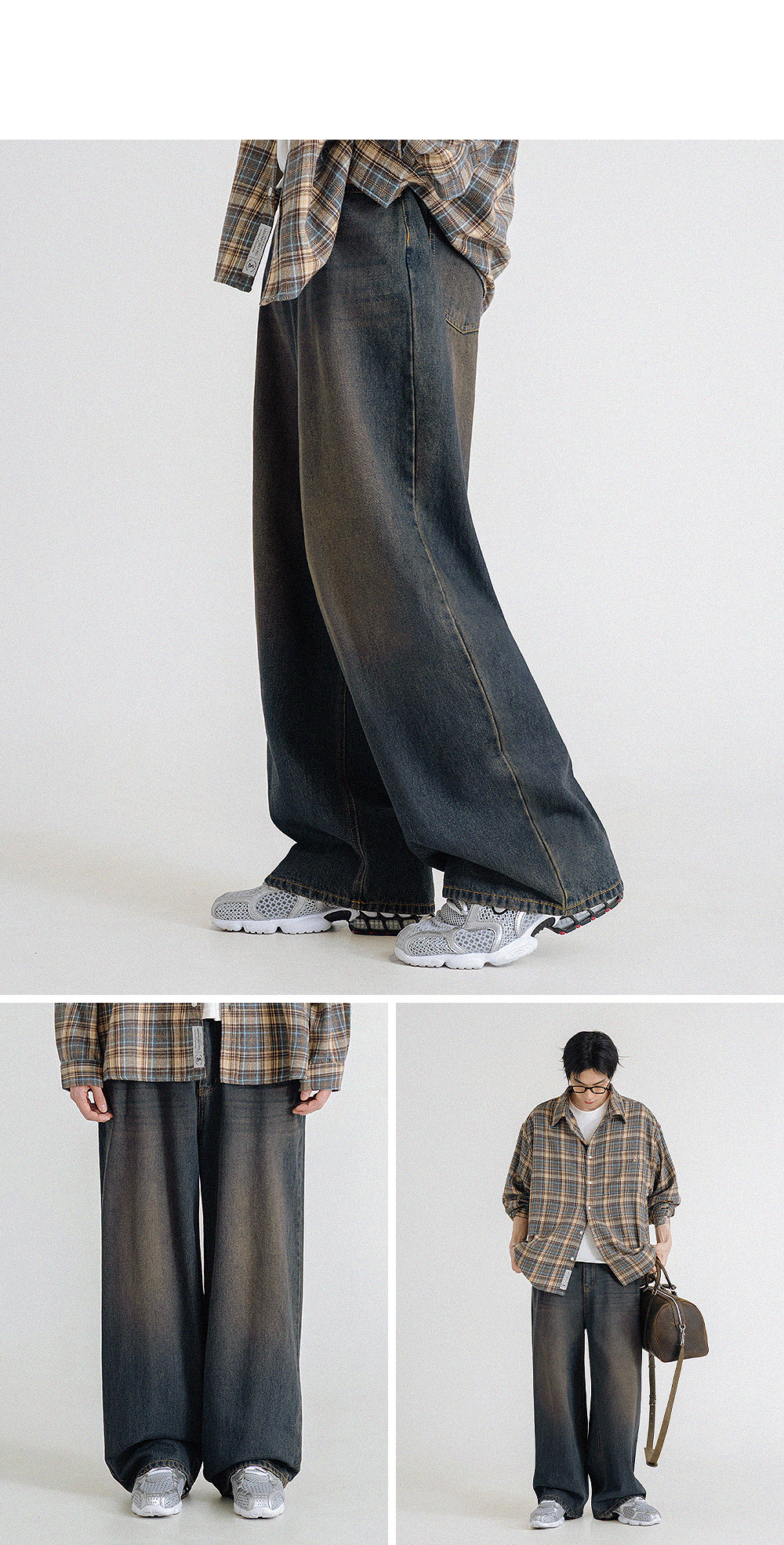 MUSINSA | LEMAIN SECOND [2PACK] VINTAGE CAT WASHING WIDE